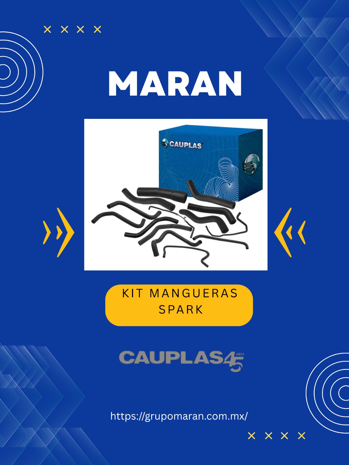 KIT DE MANGUERAS SPARK/BEAT 2018-2021