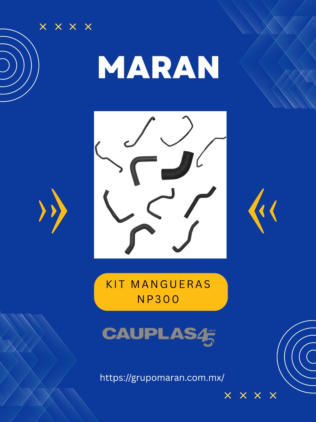 KIT DE MANGUERAS NP300 2016-2021