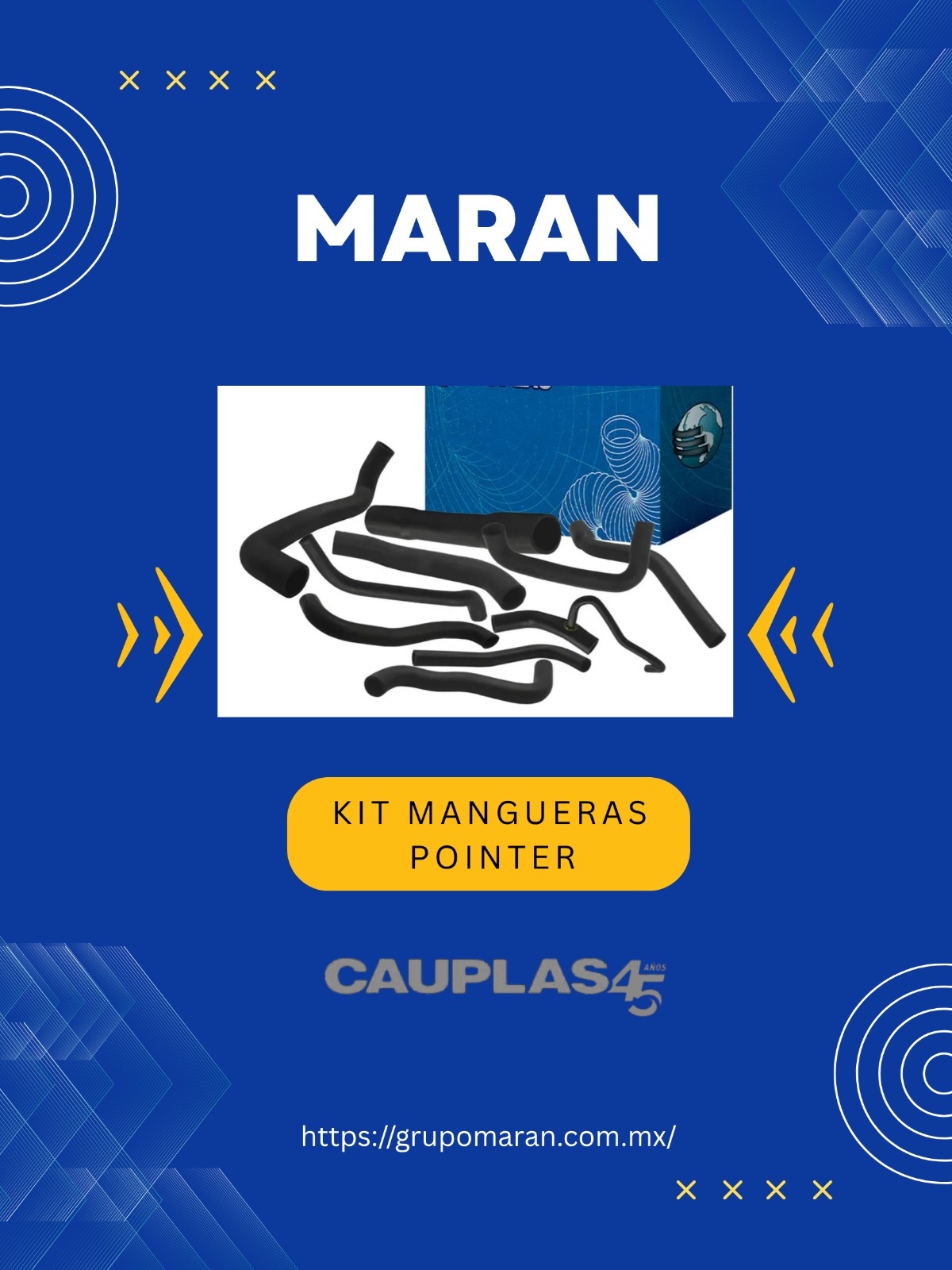 KIT DE MANGUERAS POINTER 2000-2010